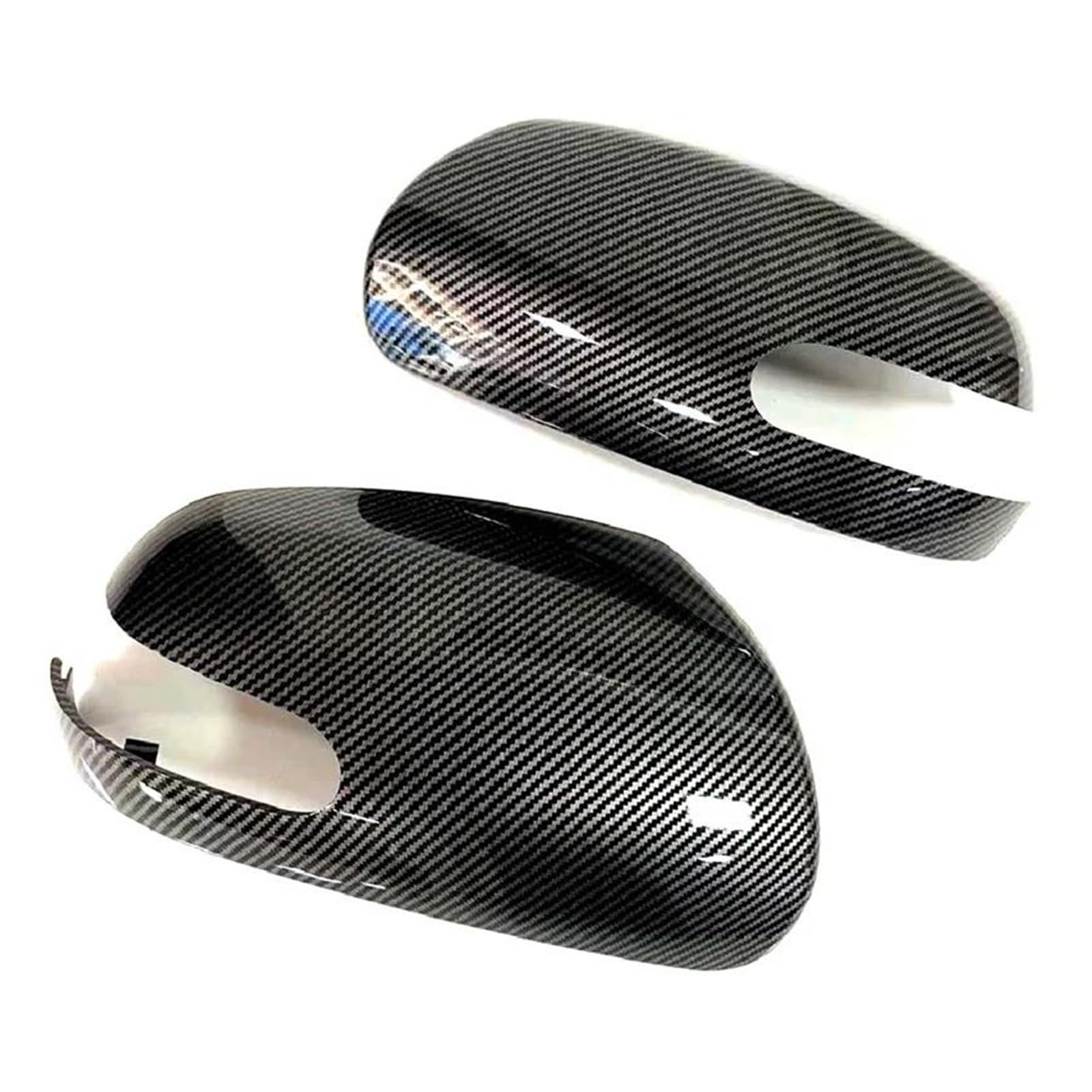 Rückspiegelgehäuse Auto Carbon Fiber ABS Seite Rückspiegel Abdeckung Flügel Spiegel Shell Cap Gehäuse Für Kia Für Forte 2009-2012 87616-1M000EB Rückspiegel Kappe von GFDJDF