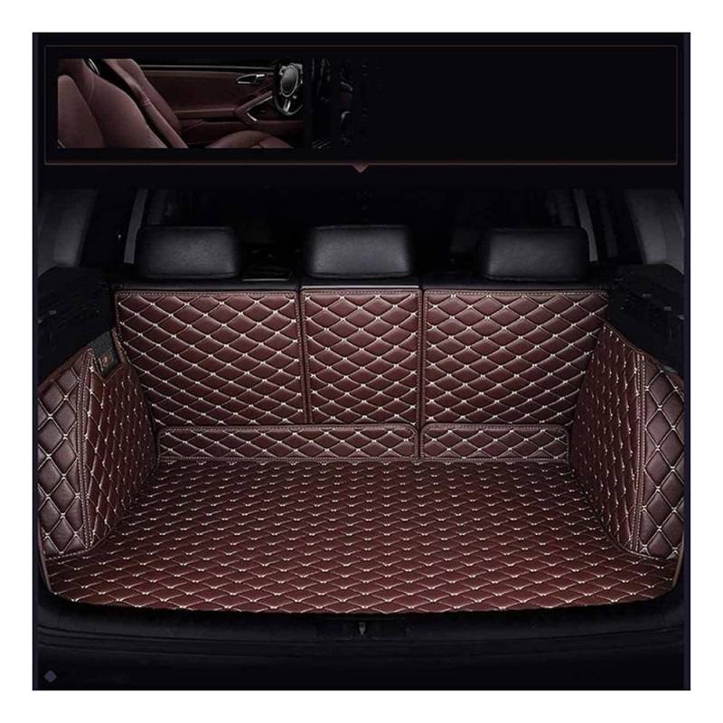 Auto Leder Kofferraummatten für,Lexus LS 2018-.Wasserdichtes,rutschfestes und kratzfestes Schutzzubehör,D von GFFGGFGH