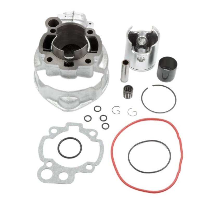 50cc 2-Takt-Motorteile-Upgrade-Kit, kompatibel mit R XP6 XR6 49mm AM6 Big Bore Zylinder 90cc und ähnlichen Modellen von GFJHFDCR