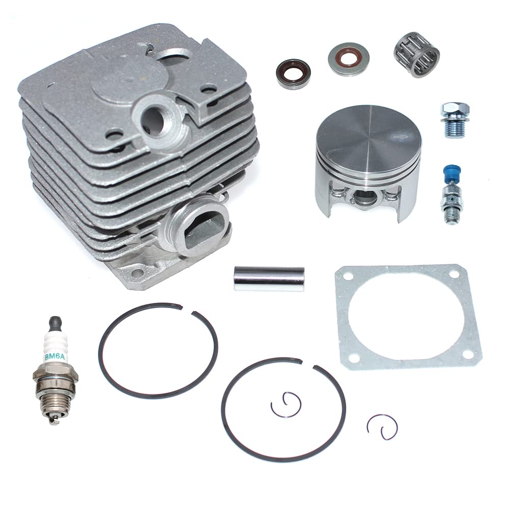 52-mm-Zylinderkolbensätze, kompatibel mit MS381-Kettensäge, Modell 1119 020 1204 von GFJHFDCR