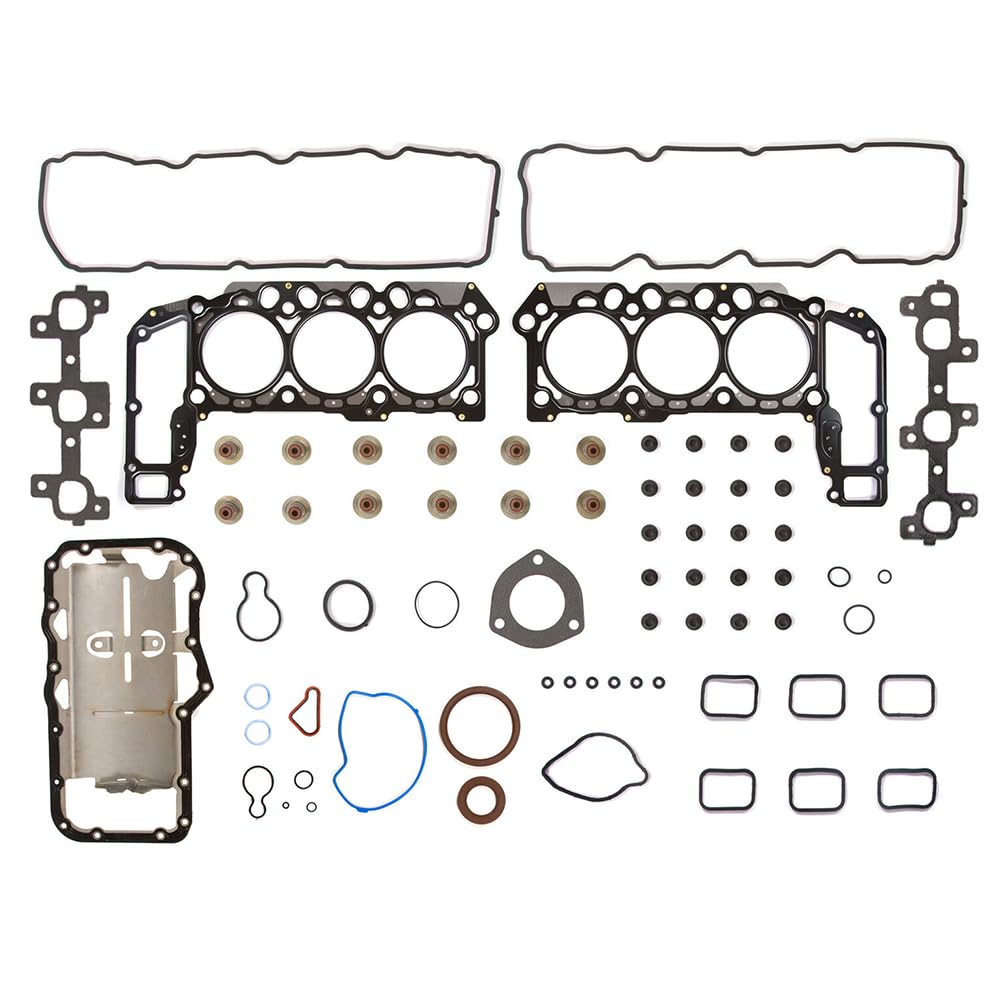 Kompatibel mit 05-09 3,7 l SOHC MLS Volldichtungssatz HS26229PT-1 HS26229PT1 CS26229-Comprehensive Seal von GFJHFDCR