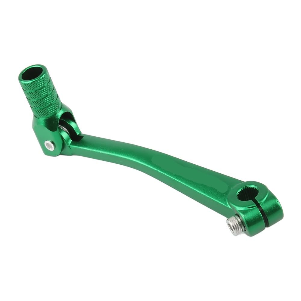 Universell kompatibler Hebel, Motorradzubehör, 125 cc bis 400 cc, geschmiedete Schalthebel, Kickpedalhebel(Green) von GFJHFDCR