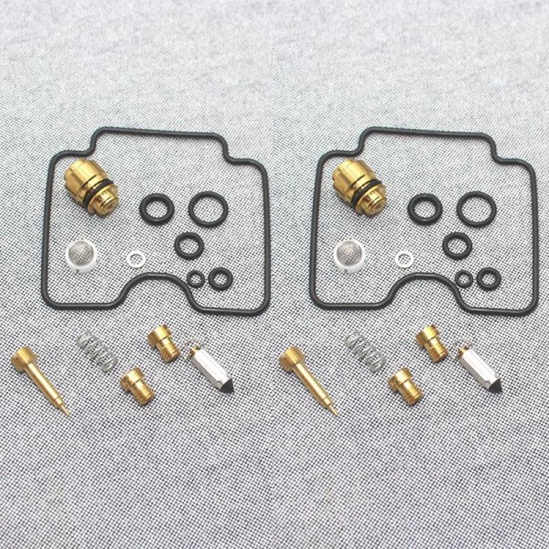 Vergaser-Reparatursatz, kompatibel mit XVS 1100 XVS1100 Drag-Modellen von 1999 bis 2007, inklusive Nadelventildichtung, Luftschraube, Kolbenmembran(LAVENDER) von GFJHFDCR