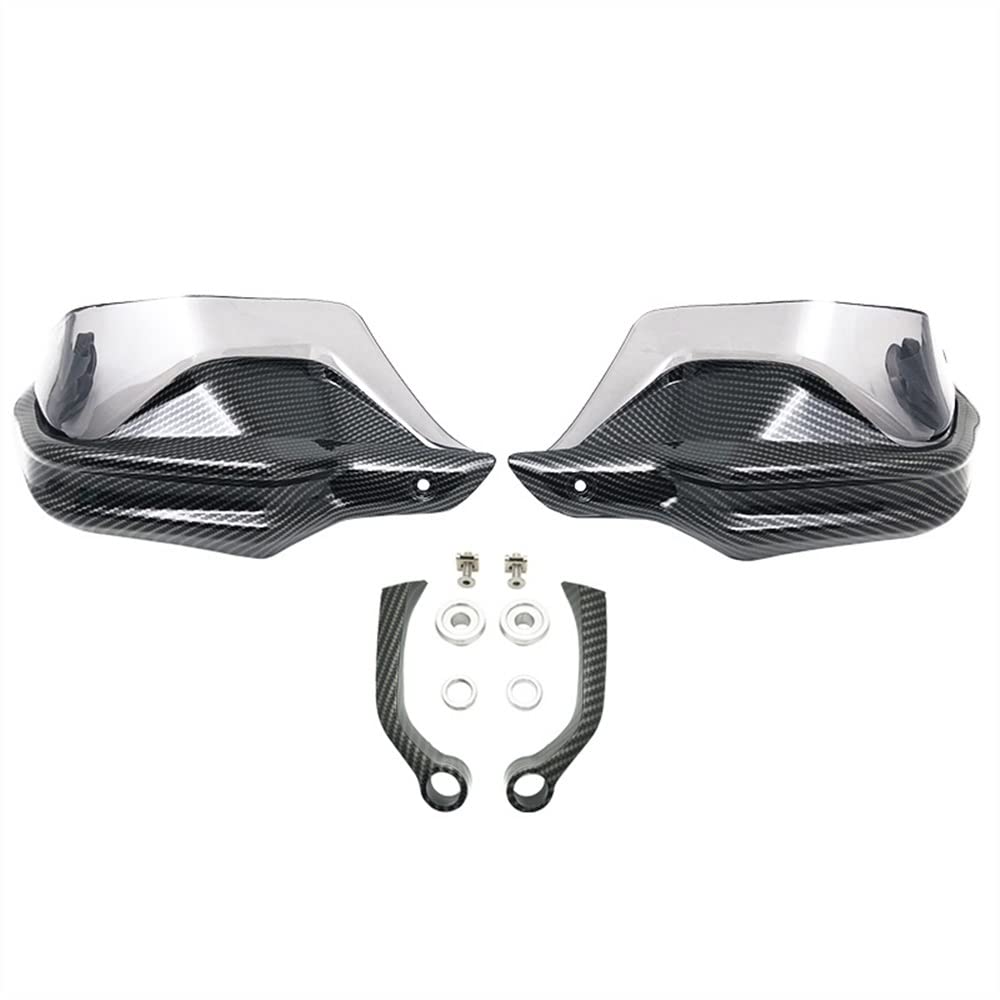 GFVASZNDE Motorrad Handschutz Für B&MW F800GS ADV F800 GS F 800GS Abenteuer 2013-2022 2020 Motorrad Carbon Handschutz Schild Hand Schutzfolie windschutzscheibe(Carbon Grey5) von GFVASZNDE