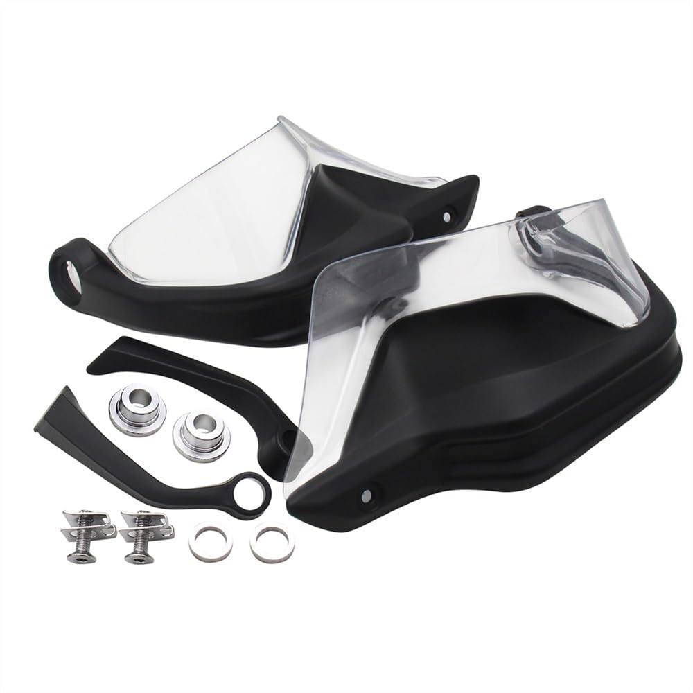 GFVASZNDE Motorrad Handschutz Motorrad Handschutz Schild Hand Schutzfolie Windschutzscheibe Für B&MW F750GS F800GS F850GS F900R F900XR R1200GS LC R1250GS S1000XR(BLACK33) von GFVASZNDE