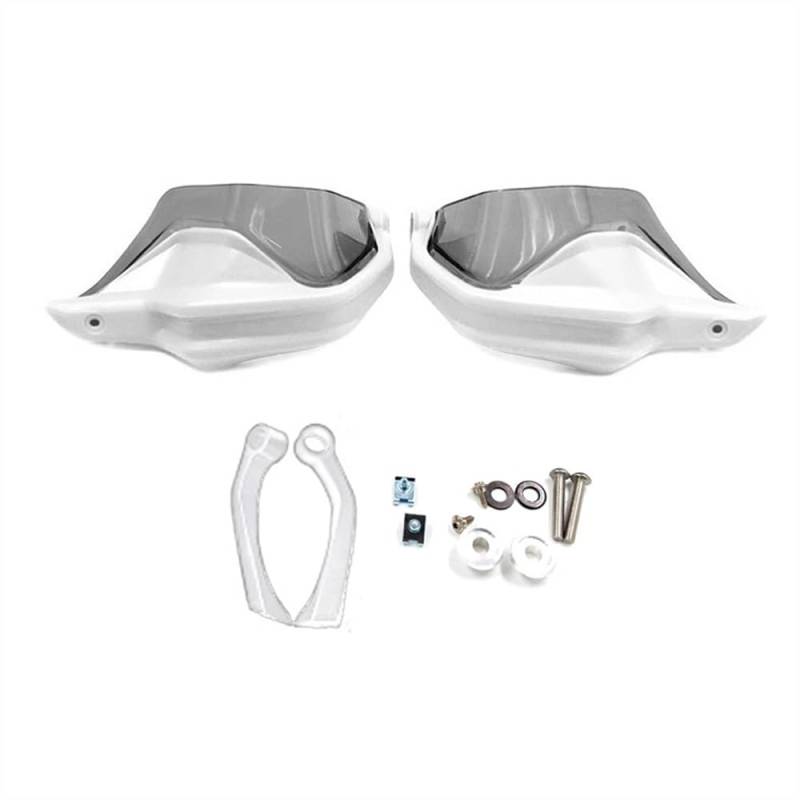 GFVASZNDE Motorrad Handschutz R 1250 GS Windabweiser Schild Handschützer Handprotektoren Schutz Für B&MW R1200GS ADV/ F800GS Adventure /S1000XR F900R 2014-2021(White5) von GFVASZNDE