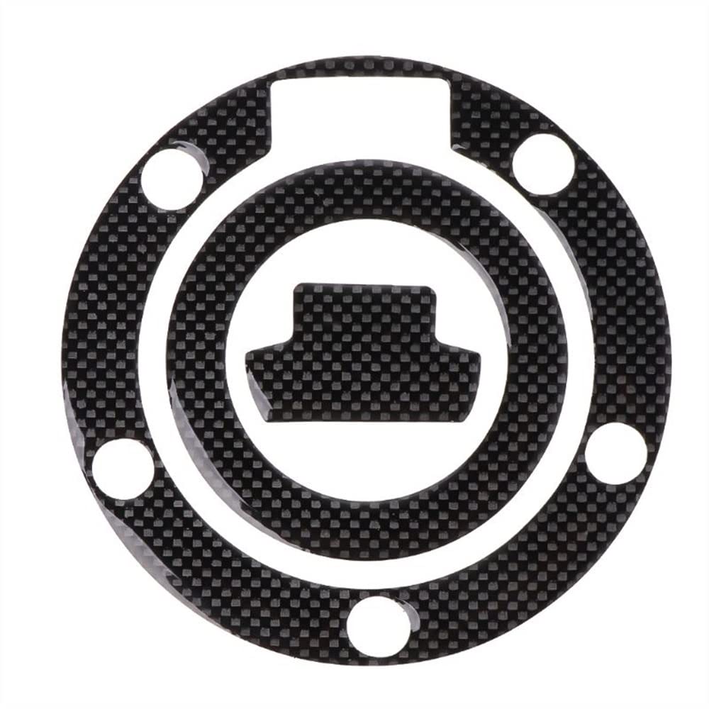 GFVASZNDE Motorrad-Tankschutz Universal Motorrad Zubehör Carbon Faser Tank Pad Tankpad Schutz Racing Aufkleber Kompatibel Für Y&AMAHA YZF-R1 FZ1 von GFVASZNDE