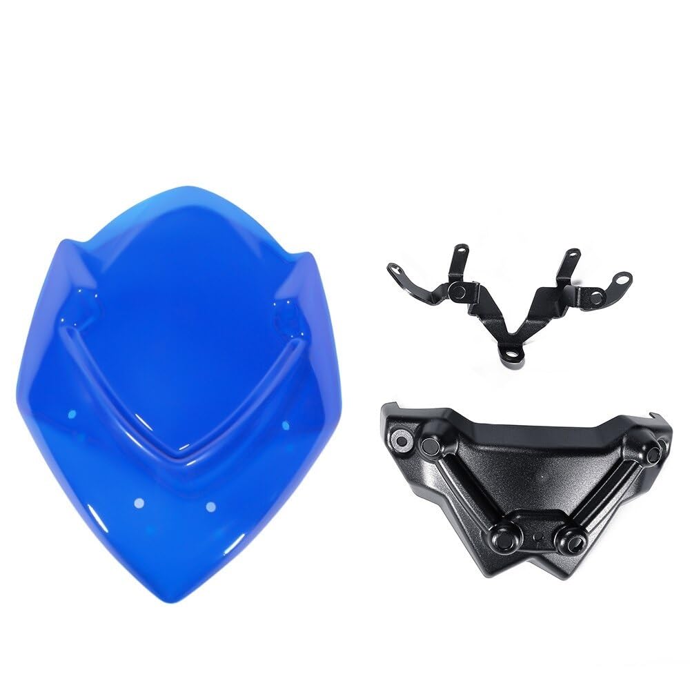 Motorrad-Frontscheibe Windschutzscheibe Windabweiser Motorrad Spoiler Sonnenblende Double Bubble winddichter Bildschirm für Suzuki GSX-S1000(0) von GFVASZNDE