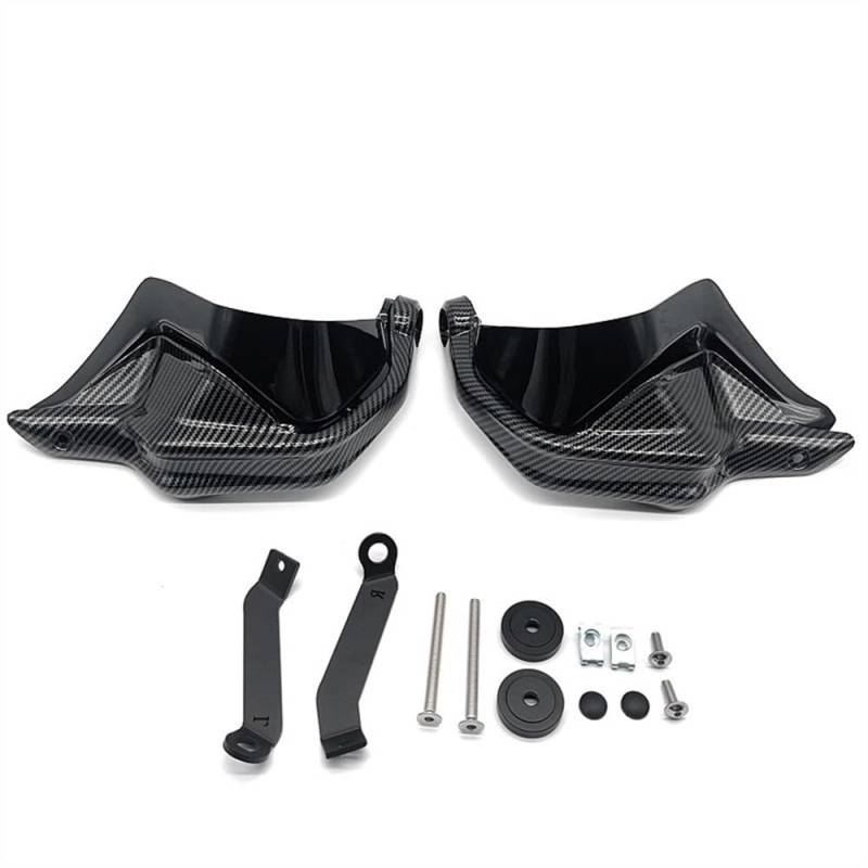 Motorrad Handschutz Für H&ONDA CB 500 X/F CB500X CB500F 2013-2021 CB400X CB400F 2021 Motorrad Handschutz Schild Hand Schutzfolie Windschutzscheibe(Black31) von GFVASZNDE