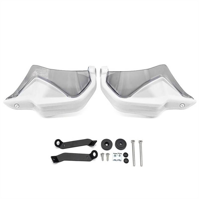 Motorrad Handschutz Für H&ONDA CB 500 X/F CB500X CB500F 2013-2021 CB400X CB400F 2021 Motorrad Handschutz Schild Hand Schutzfolie Windschutzscheibe(White17) von GFVASZNDE