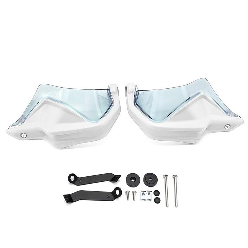 Motorrad Handschutz Für H&ONDA CB 500 X/F CB500X CB500F 2013-2021 CB400X CB400F 2021 Motorrad Handschutz Schild Hand Schutzfolie Windschutzscheibe(White28) von GFVASZNDE