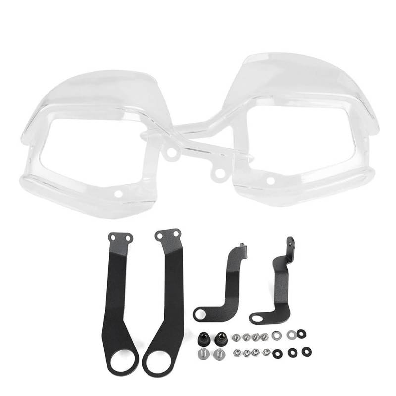 Motorrad Handschutz Für H&ONDA XADV X-ADV 750 XADV750 2017 2018 2019 2020 Handschützer Handschutz Motorrad Wind Schild Schutz Getriebe(Clear4) von GFVASZNDE