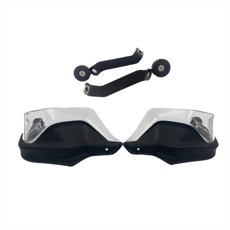 Motorrad Handschutz Motorrad Handprotektoren Schild Guards Windschutzscheibe Hand Wind Schutz Für H&ONDA NC700X NC700S NC750X NC750S CTX700 2012-2022(Black22) von GFVASZNDE