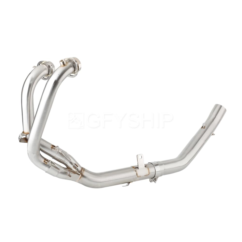 For Aprilia Tuareg 660 2021 2022 2023 51mm Motorrad Auspuff Middle Link Pipe Abgaskrümmer von GFYSHIP