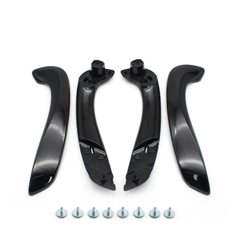 Auto Für R&enault Für Megane 3 MK3 Für Fluence 2008-2016 LHD RHD Innenraum Auto Vorne Links Rechts Innentürgriff 809540001R 809600007R Zubehör(Piano Black L und R) von GHAEKEBC