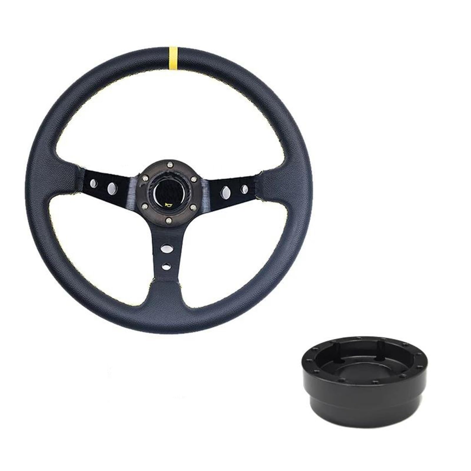 Auto Lenkrad Für Logitech G29 G920 Auto Rennlenkräder Drifting Sport Lenkradadapter Universal Autozubehör(Stellen Sie A-PVC-A EIN) von GHAEKEBC