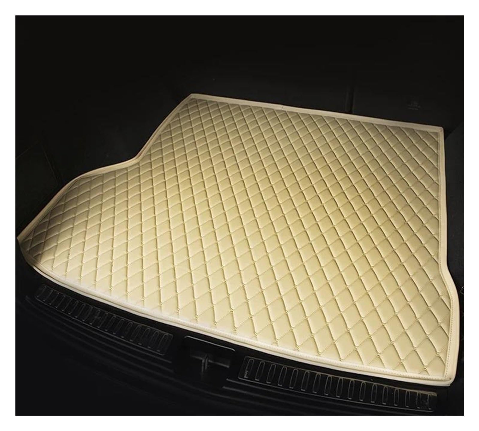 Auto Trunk Matte Für B&MW X5 Fünf Sitze 2019 2020 Cargo Liner Teppich Innenzubehör Abdeckung(BEIGE) von GHAEKEBC