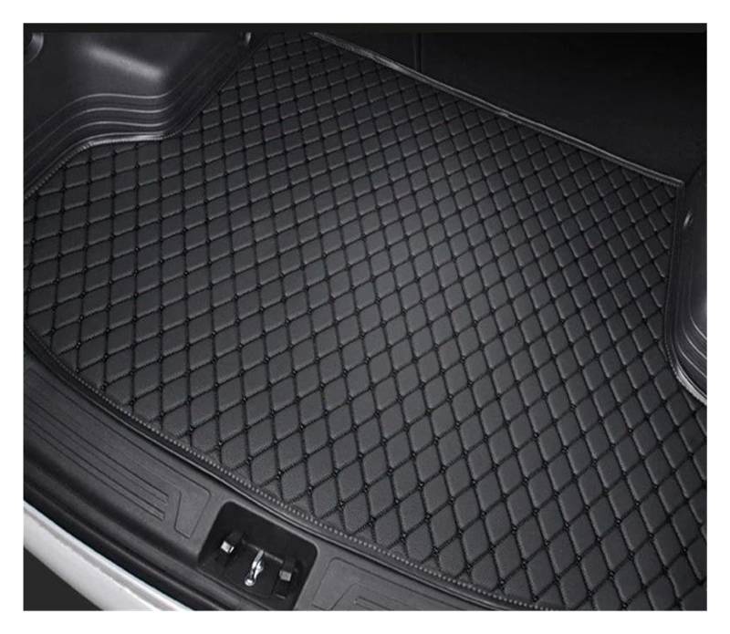 Auto Trunk Matten Für Mercedes Für Benz GLC 2016 2017 2018 2019-2020 Fahrzeuge Cargo Liner Teppiche Auto Innenzubehör Wasserdicht(Schwarz mit Schwarz) von GHAEKEBC