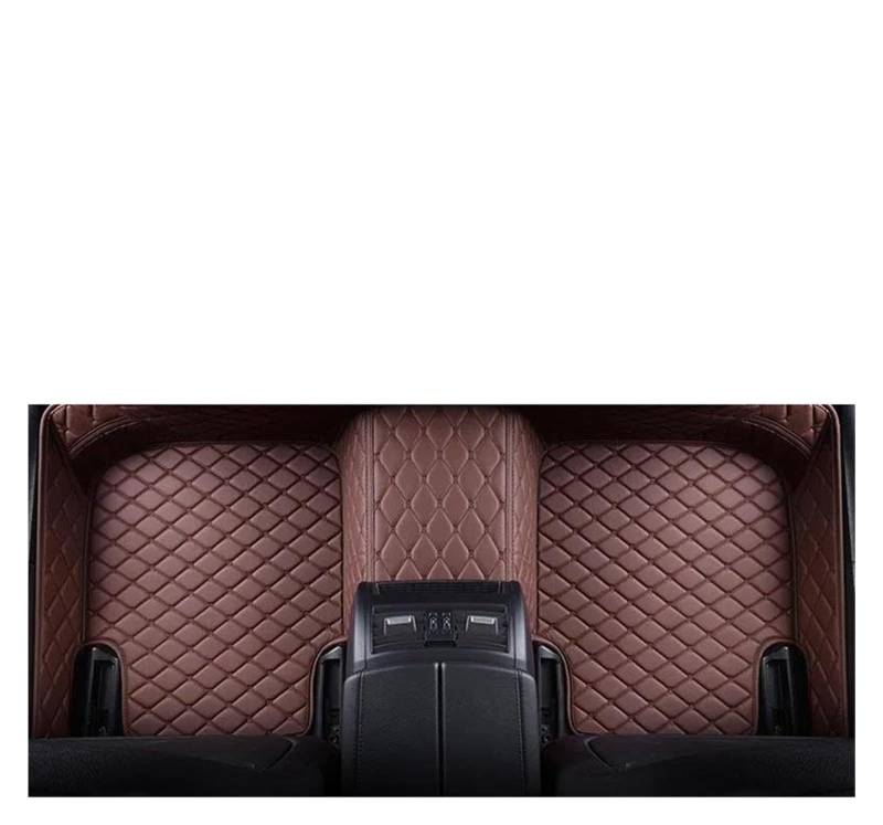 Für Hyundai Für Palisade Autoteppiche Fuß Coche Zubehör 1 Set Autofußmatten(Kaffee) von GHAEKEBC