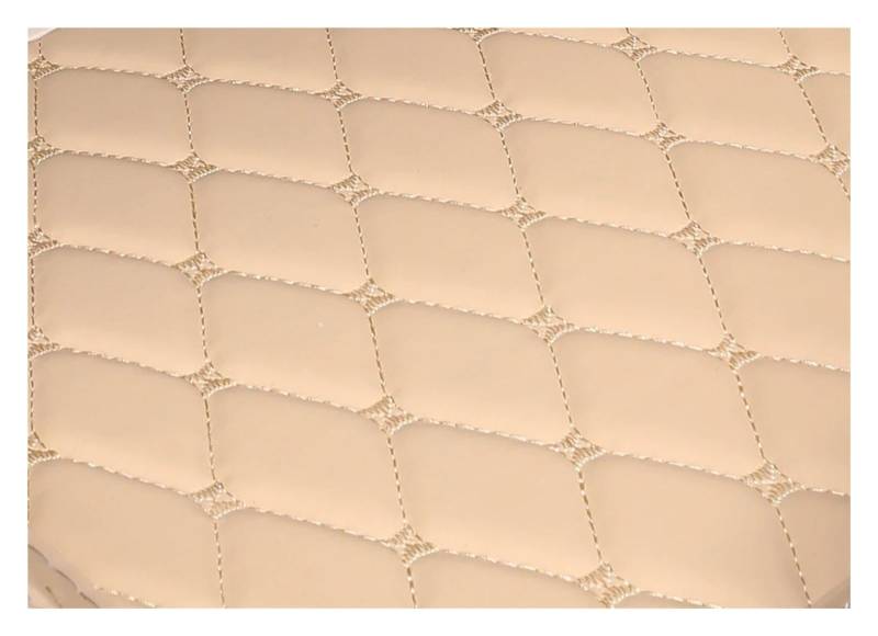 Für Q2 Cargo Liner Autozubehör Auto Styling Innenausstattung Teppich Vollflächige Kofferraummatten(BEIGE) von GHAEKEBC