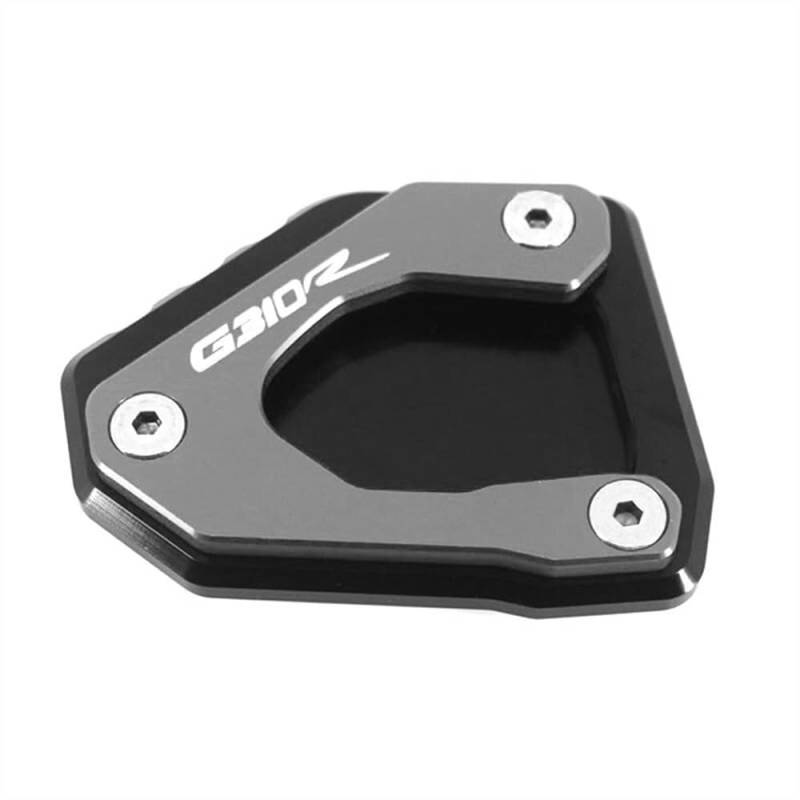 GHALSIEAV Motorrad-Ständerpolster Für B&MW G310GS G310R G310 GS G310 R 2017 2018 Motorrad Kickstand Fuß Seitenständer Verlängerung Pad Stützplatte Vergrößern Ständer(3) von GHALSIEAV