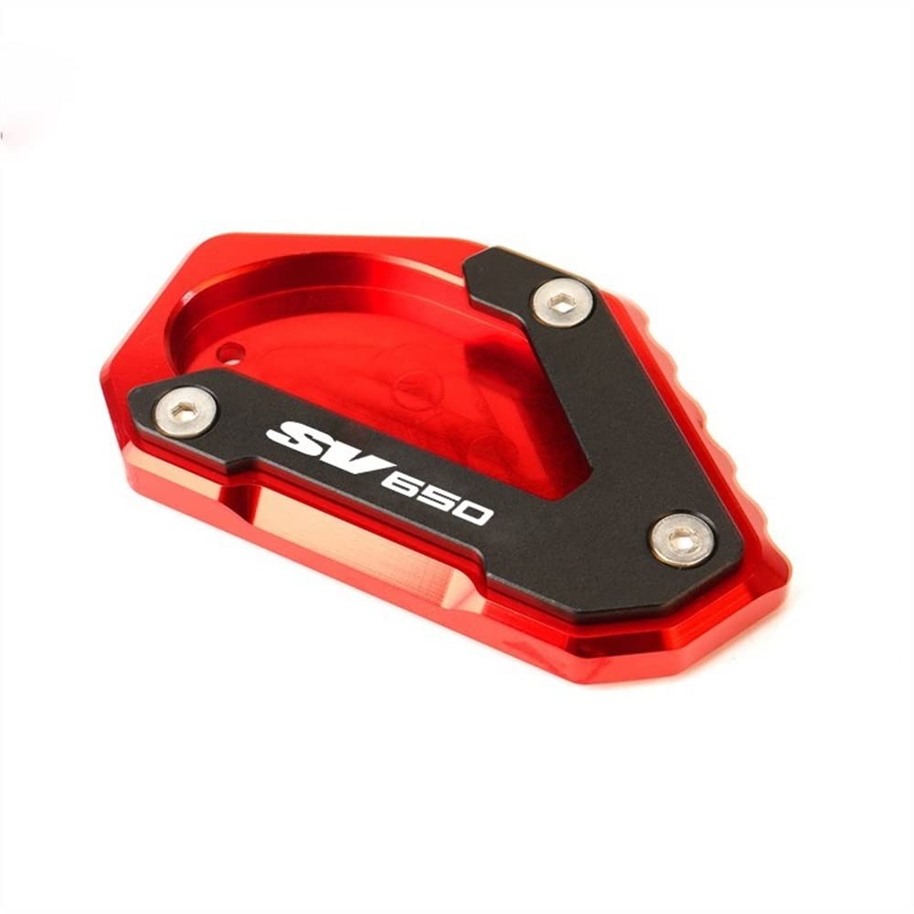 GHALSIEAV Motorrad-Ständerpolster Für Suzuki SV650S SV650 S SV 650S 2003-2004 2005 2006 2007 Motorrad Ständer Fuß Seite Stehen Verlängerung Pad Unterstützung Platte(6) von GHALSIEAV