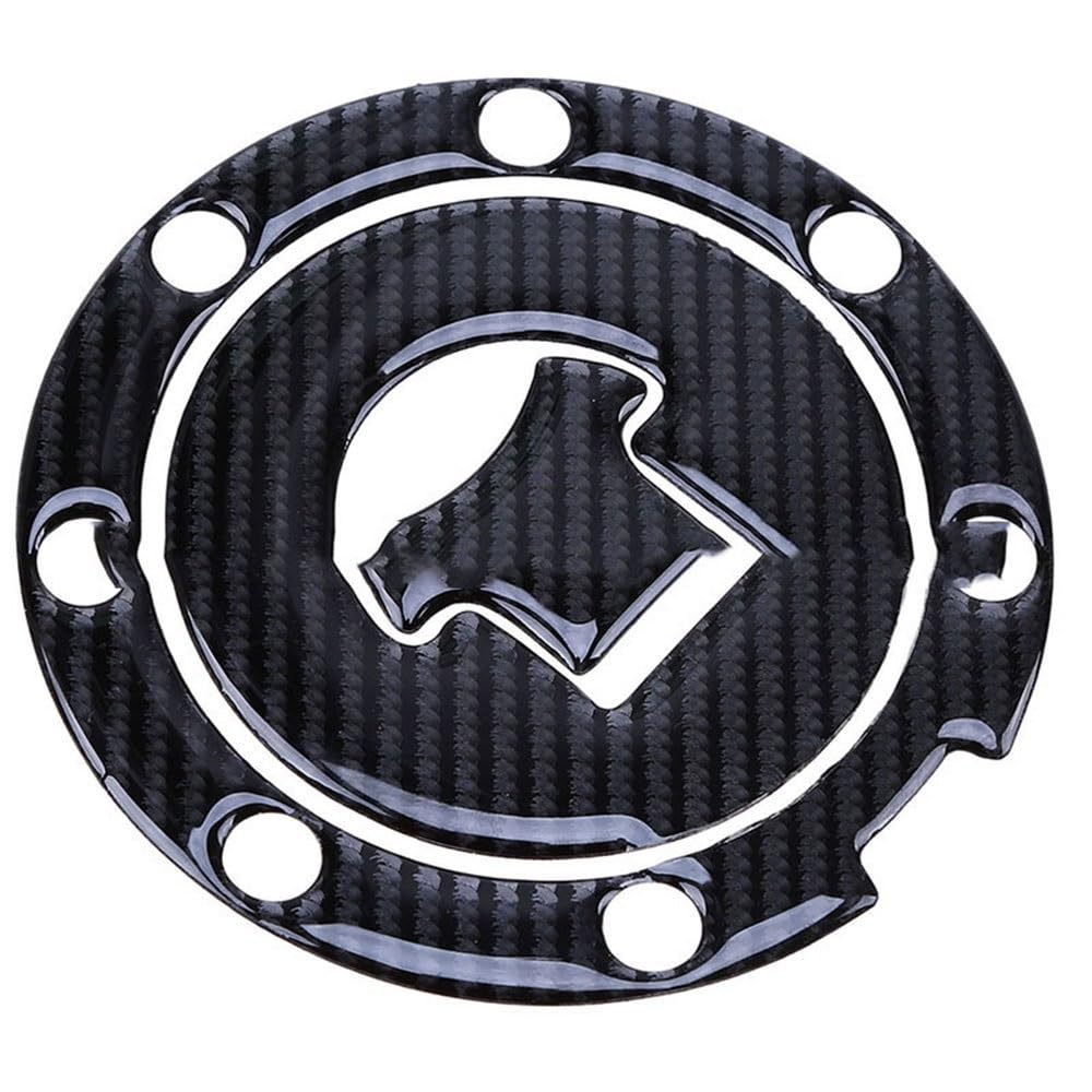 GHALSIEAV Motorrad-Tankaufkleber Carbon Fiber Motorrad Tankdeckel Pad Abdeckung Aufkleber Schutz Trim Aufkleber Styling Für Y&AMAHA YZF R1 R6 von GHALSIEAV