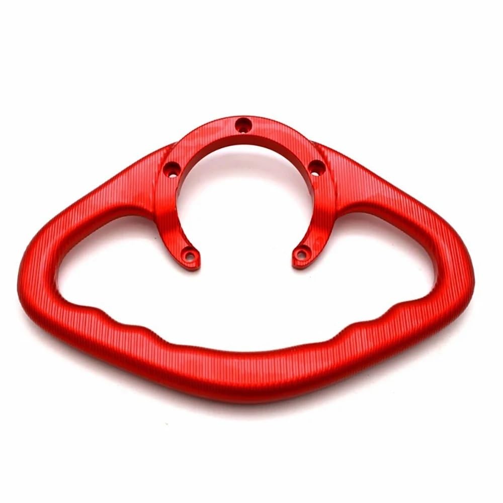 Motorrad Haltegriff hinten Für Ducati Monster 797 821 1100 R/S 1100R 1100S Kraftstoff Tank Armlehne Motorrad Passagier Armlehne(Red) von GHALSIEAV