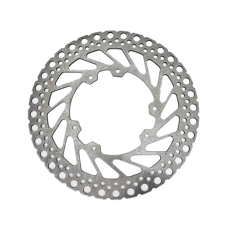 Motorrad Scheibenbremse Rotor 240mm Motorrad Bremsscheibe Retro Rotor Disc Für CR 125 Vorne Hinten Bremsscheibe Für CRF 250 Für CRF 450 E's R/X 2002-2008(Gray1) von GHALSIEAV