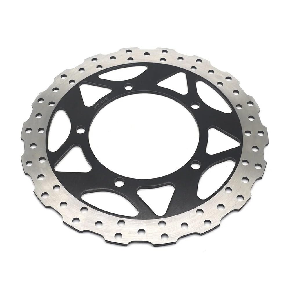 Motorrad Scheibenbremse Rotor Für KLE 300 Für KLE300 Für Versys-X 300 2017 2018 2019 2020 Motorrad Vorne Hinten Bremsscheibe Rotor(Front Brake Disc silver black) von GHALSIEAV