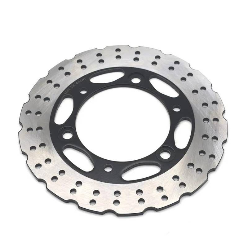 Motorrad Scheibenbremse Rotor Für KLE 300 Für KLE300 Für Versys-X 300 2017 2018 2019 2020 Motorrad Vorne Hinten Bremsscheibe Rotor(Rear Brake Disc silver black) von GHALSIEAV