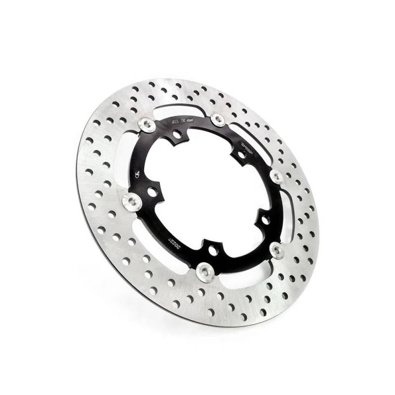 Motorrad Scheibenbremse Rotor Für SFV650 Für Gladius 2009 2016 Bremse Vorne Links Rechts Bremsscheibe Motorrad Straße Vorne Schwimmende Disc Moto Zubehör von GHALSIEAV