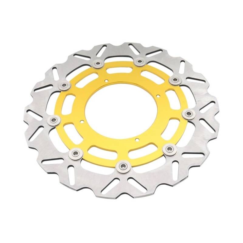 Motorrad Scheibenbremse Rotor Motorrad Aluminium 320MM Vorne Schwimmende Bremsscheibe Rotor Adapter Für Suzuki RMZ250 2007-2021 RMZ450 2005-2021 RMX450Z 2010-2019 von GHALSIEAV