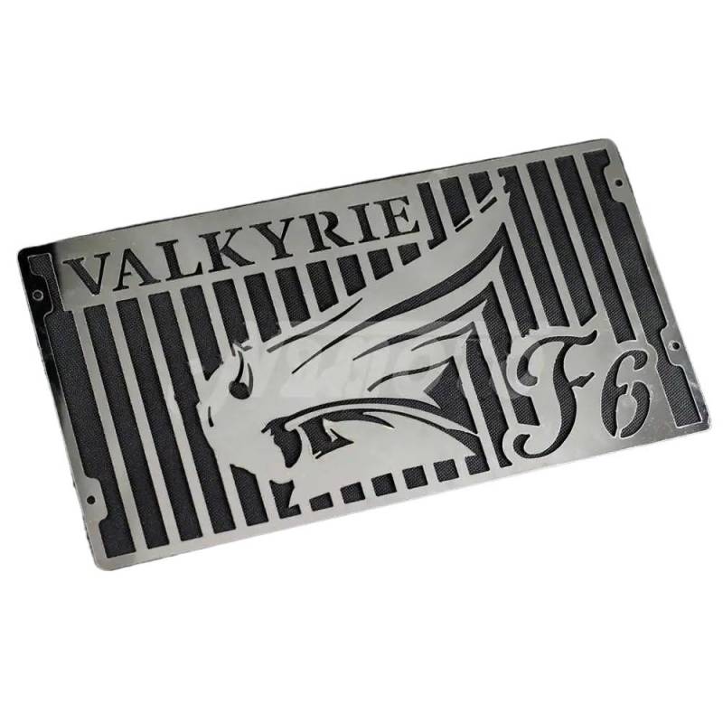 GHDYUQ Kühlergitter Edelstahl F6 Kühlergrill Motorrad Zubehör Kühlergrill Schutz Schutz Abdeckung Für Valkyrie GL1500 Alle Jahre von GHDYUQ