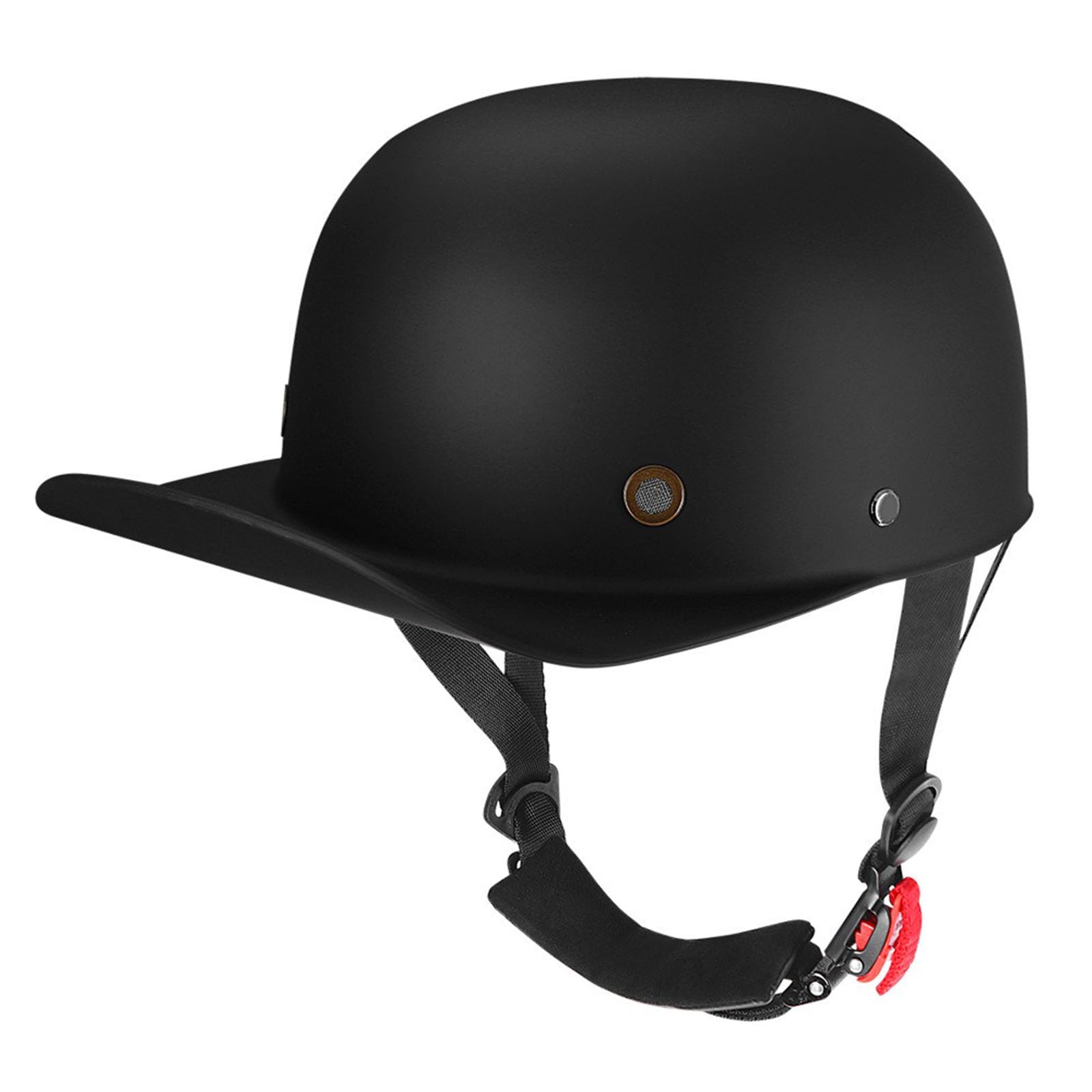 Baseballmütze-Helm Mit ECE Genehmigt Halbhelme Motorradhelm Halbschalenhelm Jet-Helm Moped Helm Retro Cruiser Chopper Scooter Helm Halbschale Roller-Helm Chopper Helm von GHHTHEN