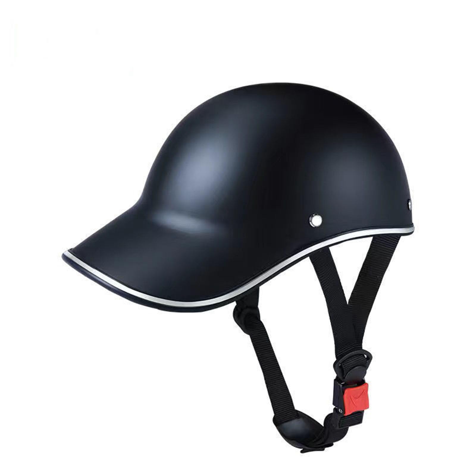 Motorrad Halbhelm Halbschalenhelm Baseballmütze-Helm Baseball Cap Motorradhelm Mit ECE-Zulassung Cruiser Chopper Scooter Helm von GHHTHEN