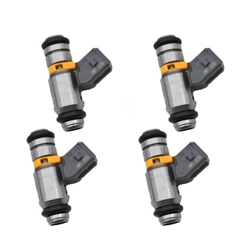 GHIUZ 4PCS Kraftstoffeinspritzdüsen kompatibel for Renault Clio Laguna Megane Scenic IWP026 048H104274 von GHIUZ