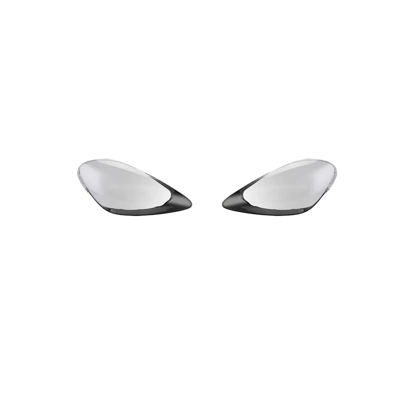 GHIUZ Headlight Glass Replacement Lens Cover Plastic Lampshade Shell Car Accessoires Compatible for Porsche Cayenne 2018 2019 2020 2021 2022(Left Right) von GHIUZ