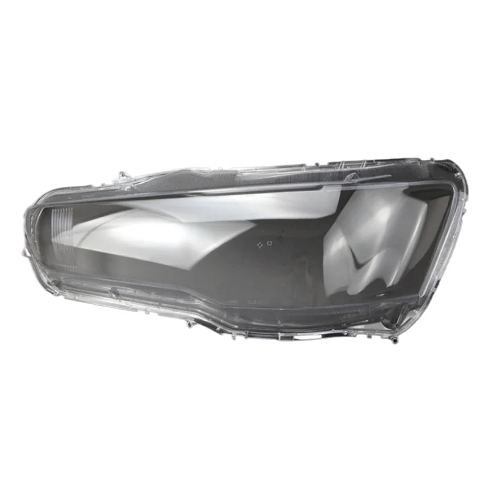 GHIUZ Kompatibel for Mitsubishi Lancer EX 2010 2011 2012 2013 2014 2015 2016 Fahrzeugzubehör Scheinwerfer Lampenlinse Ersetzen Sie die Originallinse(Left and Right) von GHIUZ