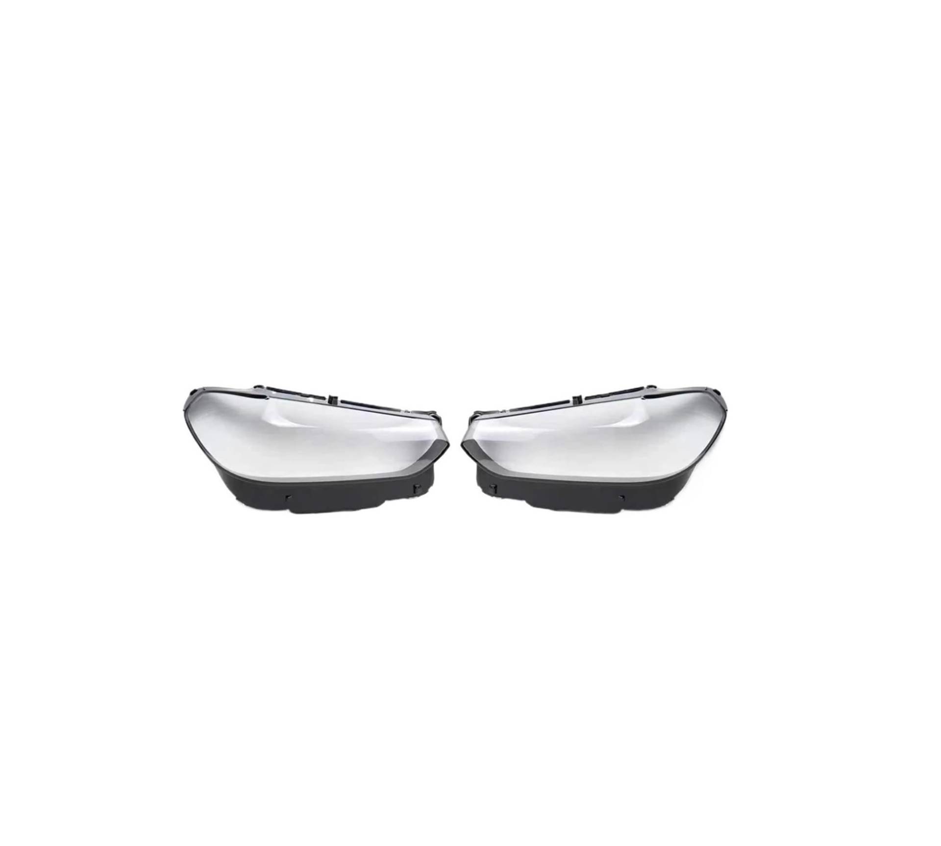 GHIUZ Scheinwerferlinse Glasschalenmasken Transparenter Lampenschirm Schatten Frontscheinwerferabdeckung Kompatibel for BMW X3 G01 G08 2021 2022(Left Right) von GHIUZ