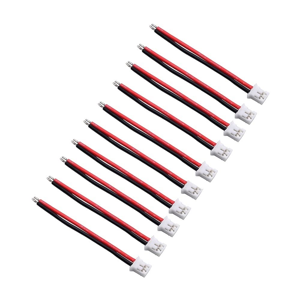 10 stücke JST-PH 24AWG 2,0mm Weiblich Männlich Anschlüsse 5cm Kompatibel Mit UR65 US65 UK65 Beta65 Drone Zubehör(10PCS MALE) von GHJtRs