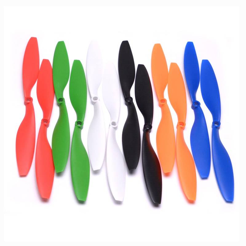 10x4,5 Zoll 1045 1045R CW CCW Propeller 6 12 Paare kompatibel mit F550 F450 S500 S550 RC QuadCopter Multi-Copter Promotion(6 Pairs Colorful) von GHJtRs