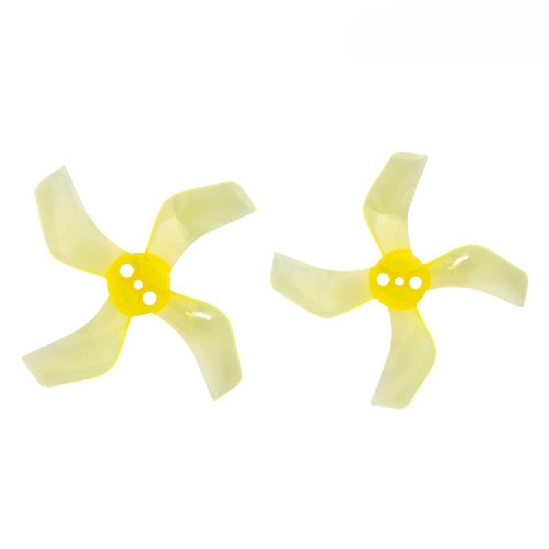 1636 1,6X3,6X4 40mm 4-PC Propeller 1mm 1,5mm Kompatibel mit RC Racing Freestyle TinyGo Tinywhoop Drohnen 1103 1105(8PAIRS 1.5MM YELLOW) von GHJtRs