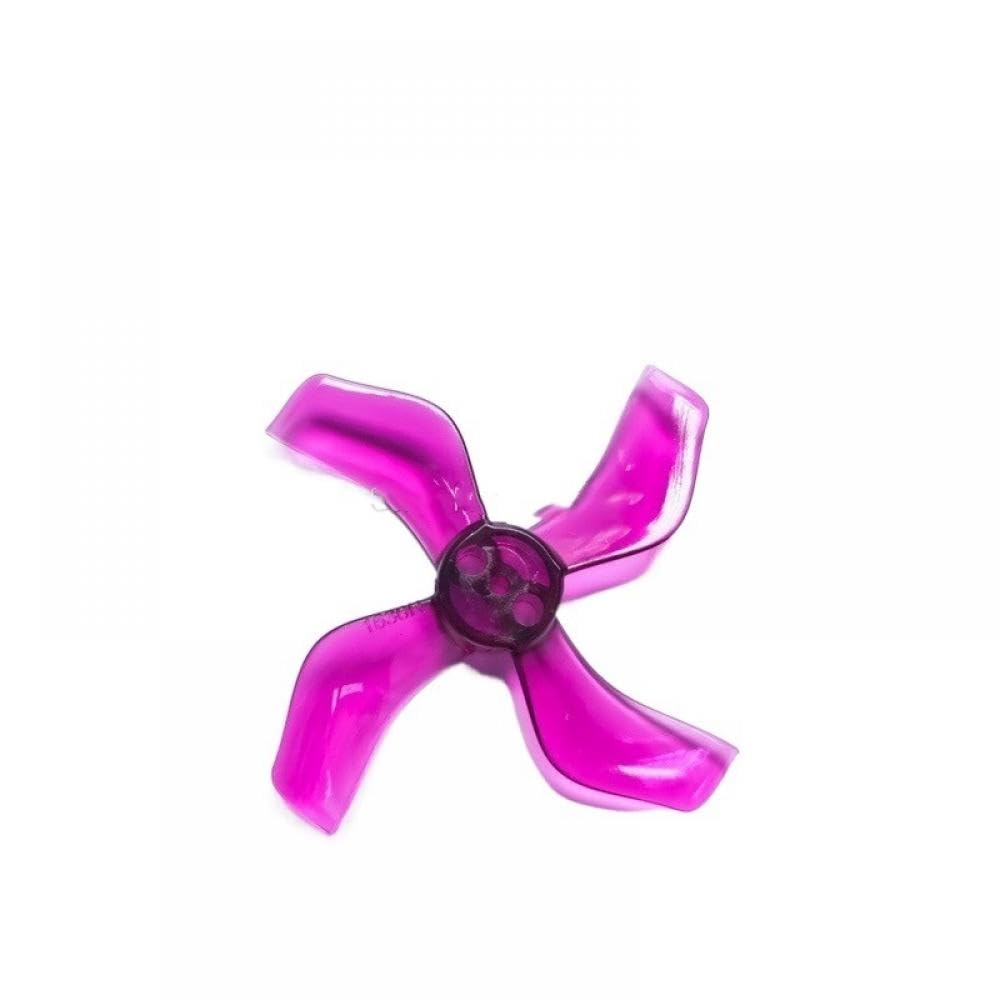 1636 4 Propeller 8 Stück Welle 1,5 mm 1,6 x 3,6 x 4 40 mm CCW CW kompatibel mit RC-Drohnen-Flugzeugteilen(THROUGH PURPLE) von GHJtRs