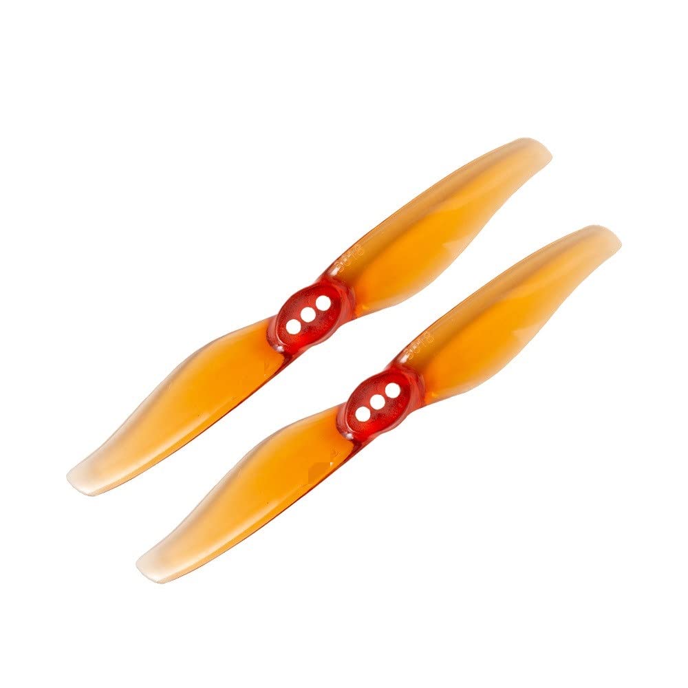 3018 3x1,8 3 Zoll 2-Propeller kompatibel mit RC Drone Racing Zahnstocherrahmen 1,5 mm 2,0 mm Loch T-Halterung(4PAIR 1.5MM WHISKY) von GHJtRs