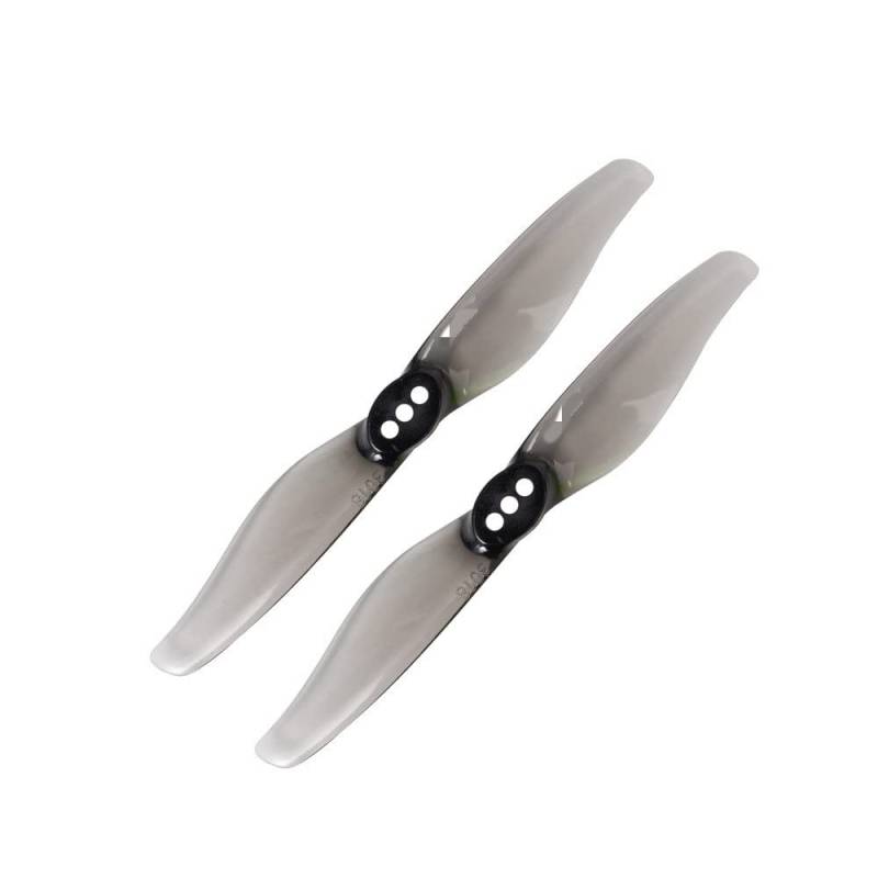 3018 3x1,8 3 Zoll 2-Propeller kompatibel mit RC Drone Racing Zahnstocherrahmen 1,5 mm 2,0 mm Loch T-Halterung(8PAIR 1.5MM GREY) von GHJtRs