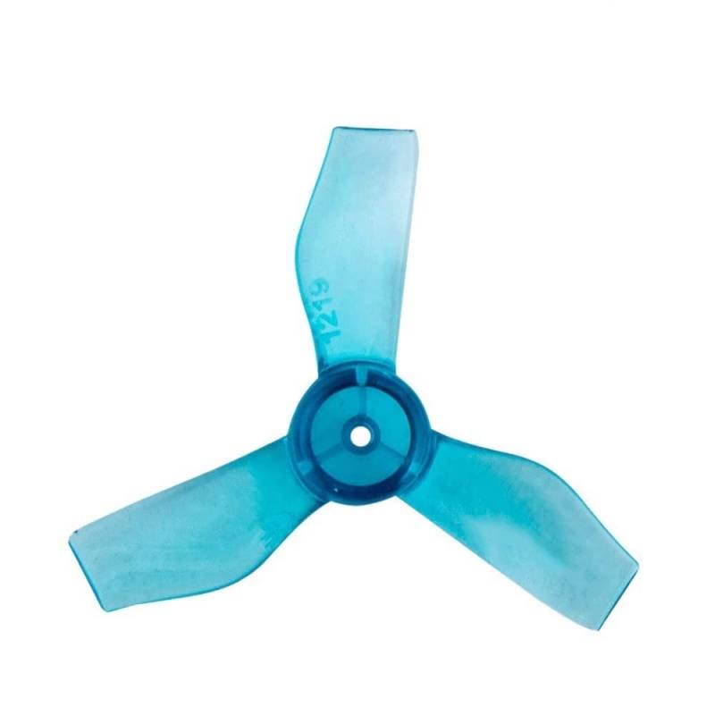 31 mm 1219 3-teiliger Propeller 1 mm kompatibel mit RC Racing Freestyle Tinywhoop Mobula6 Drohnen 0703 0804 1103 Motoren(8PAIRS BLUE) von GHJtRs