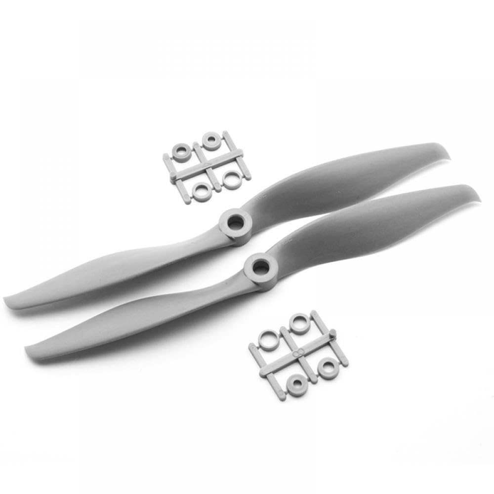 4 Stück Nylon-Propeller, kompatibel mit RC-Modellflugzeugen 4,75 x 4,75, 5 x 5, 6 x 4, 6 x 5,5, 7 x 5, 7 x 6(2PCS 9X6) von GHJtRs