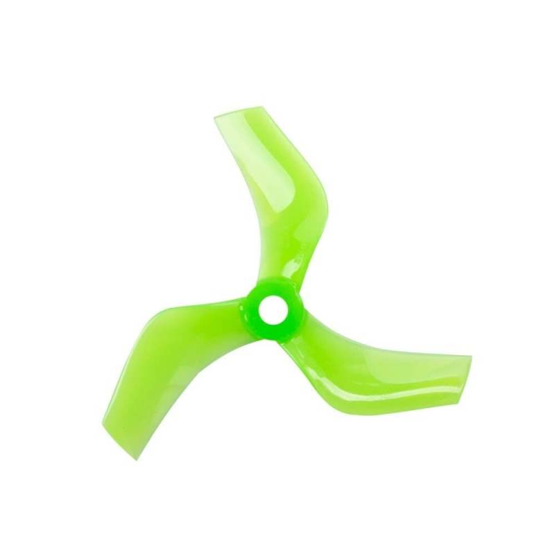 D75 Ducted 75mm 3-Propeller Kompatibel mit RC Freestyle 3 Zoll Cinewhoop kompatible Ducted Drone DIY Teile(2PAIRS GREEN) von GHJtRs