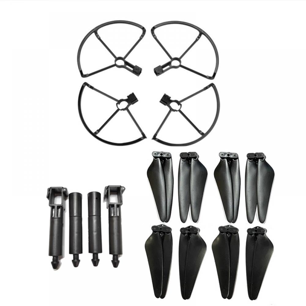 F11S 4K F11 Pro RC Drohne Feder Stoßdämpfer Schutz Propeller Schutz und Fahrwerk kompatibel mit ähnlichen Drohnen(Guard Kit 2) von GHJtRs